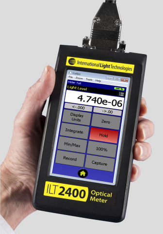 ILT2400 Hand-held portable CW laser power measurement system