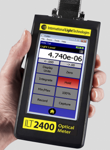 ILT2400 Hand-held UV curing light measurement system