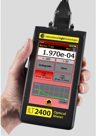 ILT2500 UV Flash Meter for Xenon Pulsed UV Sources